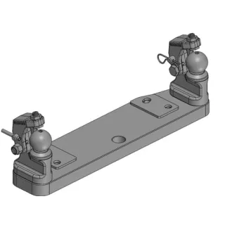 Forced steering K50® R/L with hold-down device for 45-50 mm (HVLB I)  00522100A02 Scharmüller