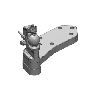 Piespiedu stūre K50® L ar noturēšanas ierīci 45-55 mm (TP) 00522150A02 Scharmüller