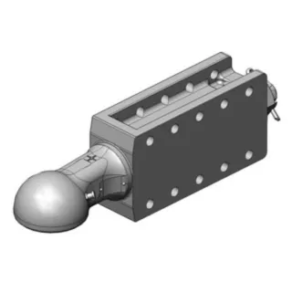 Towing Eye K80® mit Lagergehäuse schraubbar ISO 24347  006639327A02 Scharmüller