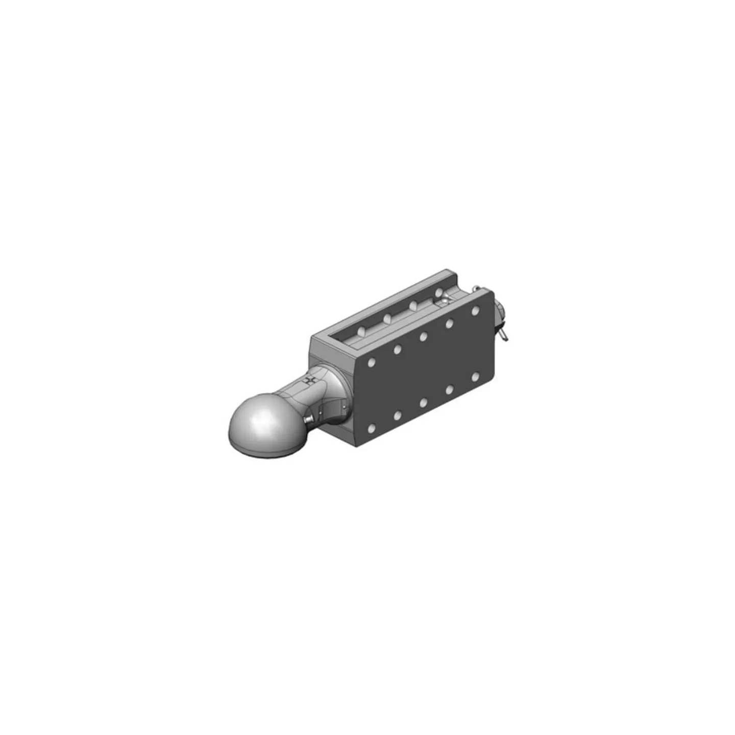 Towing Eye K80® mit Lagergehäuse schraubbar ISO 24347  006639327A02 Scharmüller