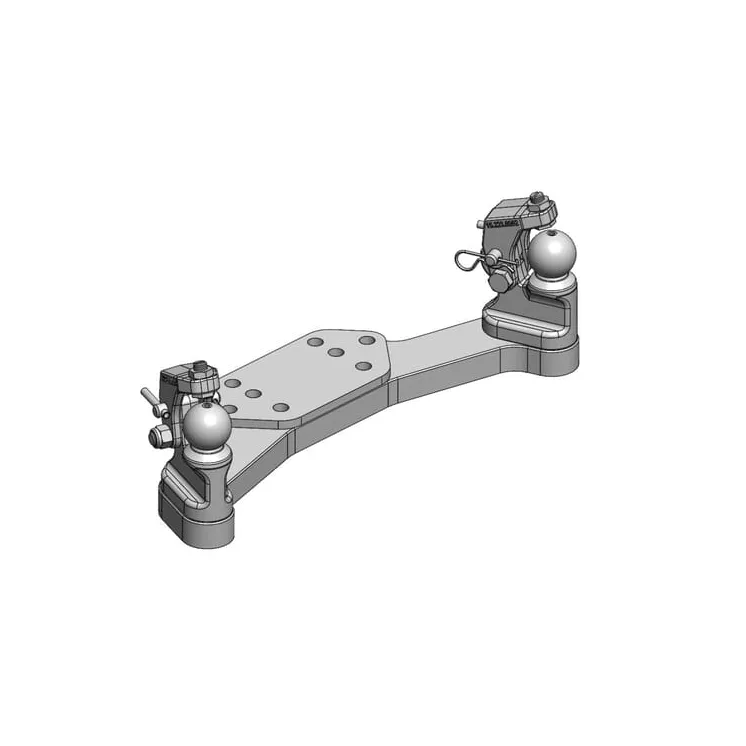 Piespiedu stūrēšana K50® R/L ar noturēšanas ierīci 40-45 mm 00522000A02 Scharmüller