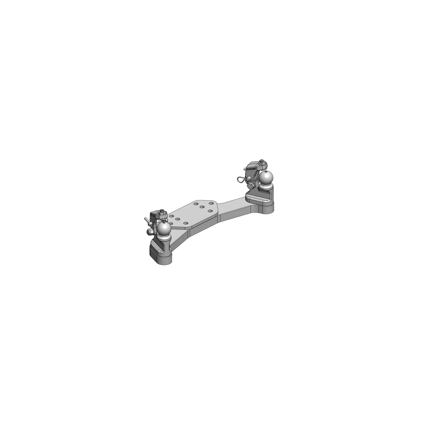Piespiedu stūrēšana K50® R/L ar noturēšanas ierīci 40-45 mm 00522000A02 Scharmüller