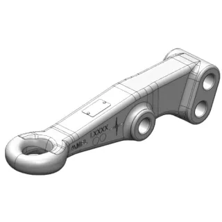 Towing Eye 50mm Krone Titan  00656466A02 Scharmüller 00656465A02