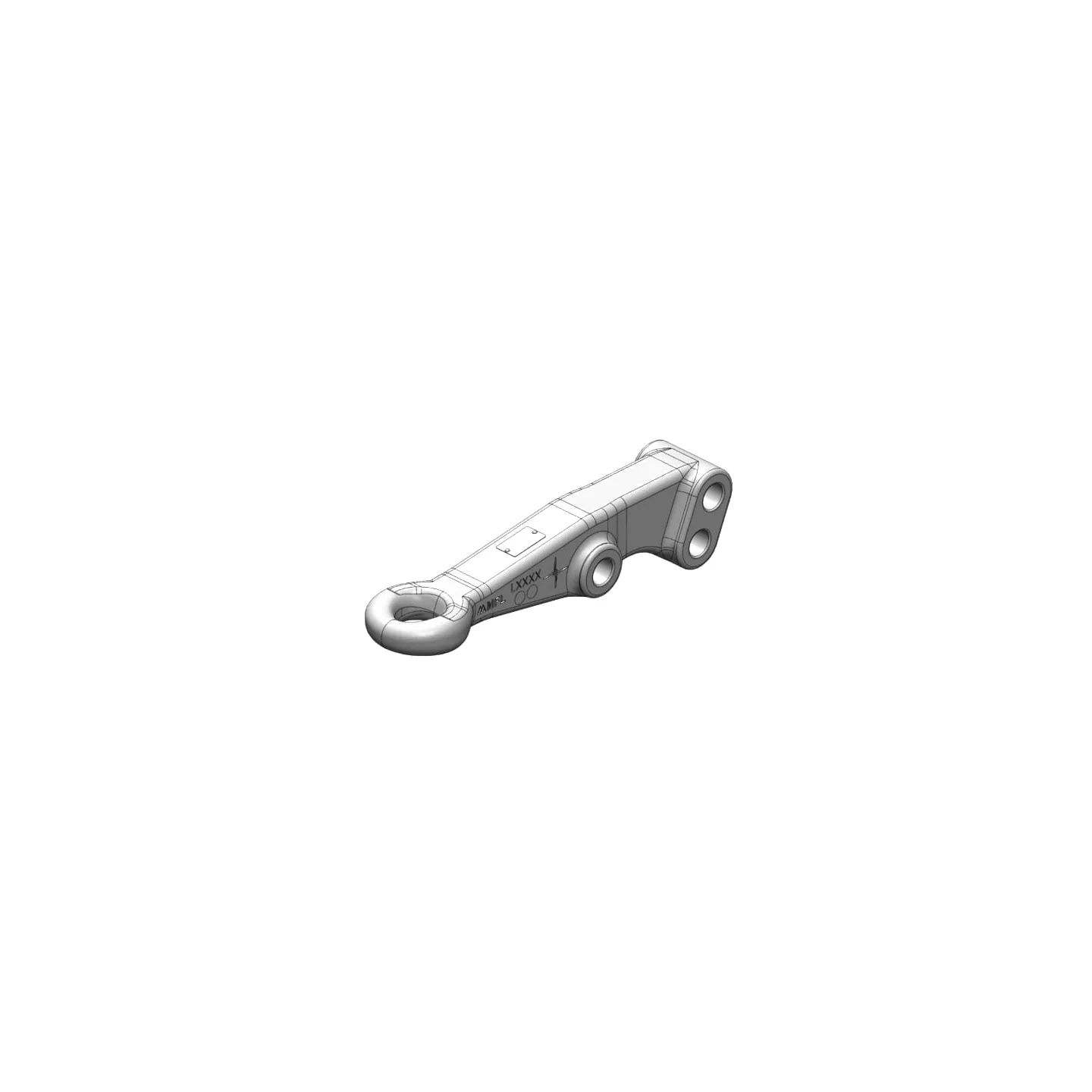 Towing Eye 50mm Krone Titan  00656466A02 Scharmüller 00656465A02