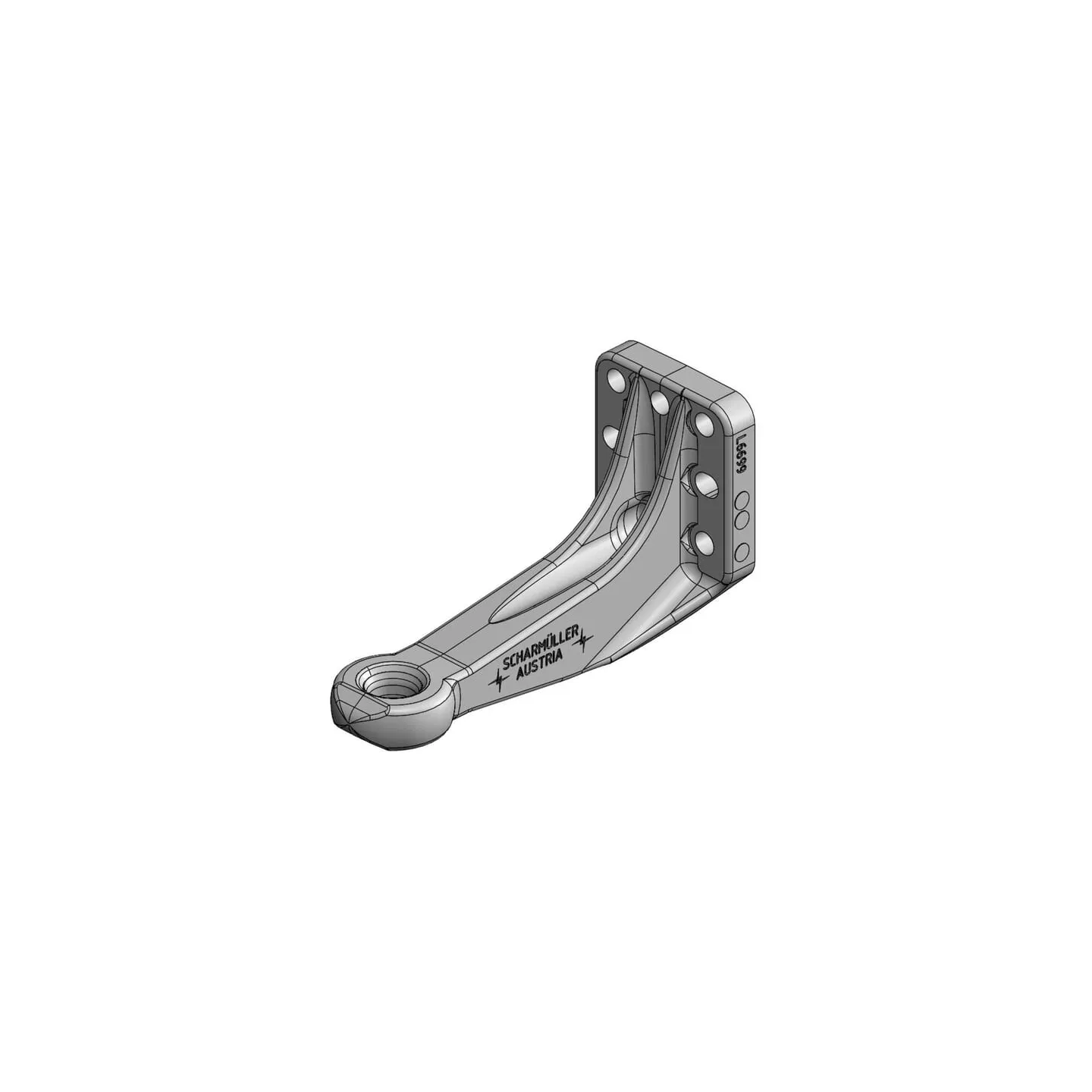 Towing Eye 40mm 110x100 M20 versetzt ISO 5692-2  006525200A02 Scharmüller