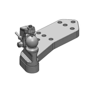 Forced steering K50® L with hold-down device for 50-55 mm  00522040A02 Scharmüller