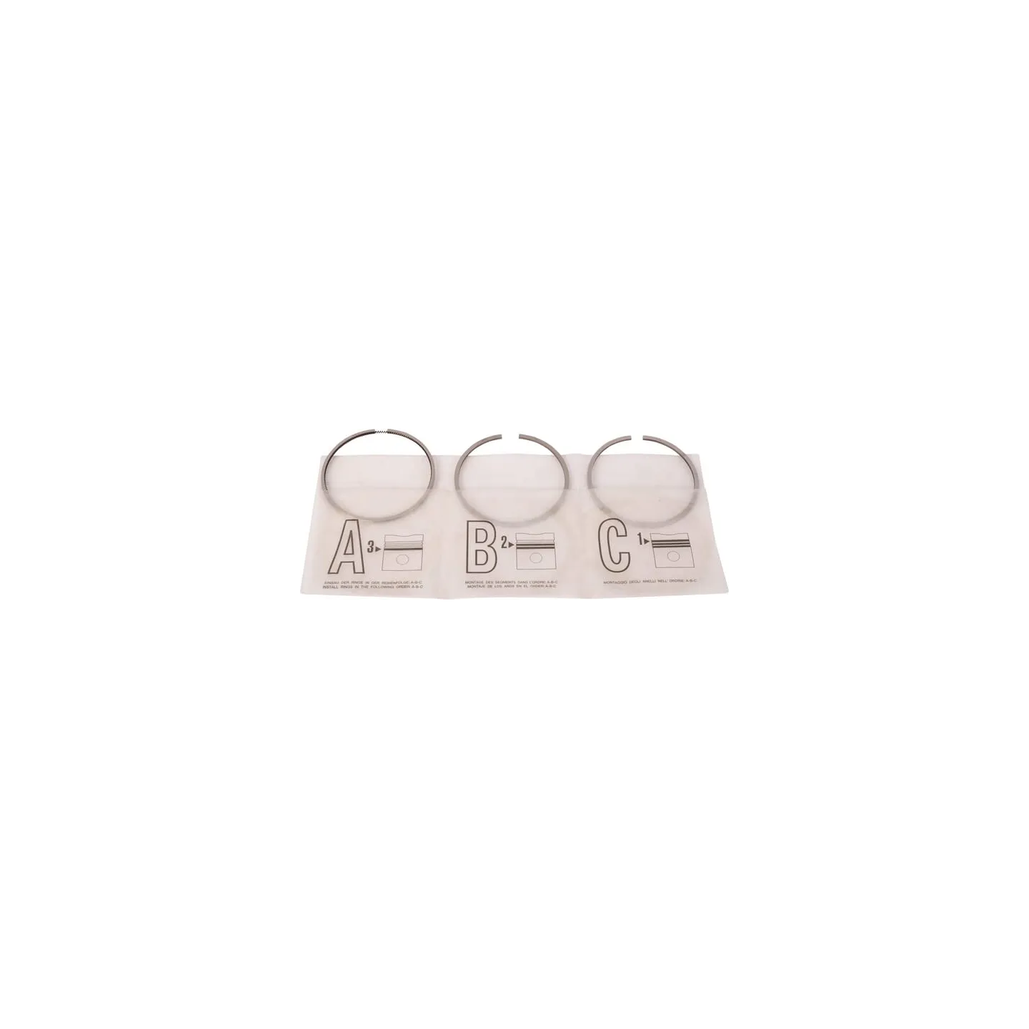 Piston ring kit  007800526 SDF