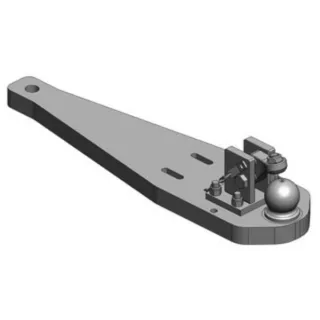 Heavy Duty Drawbar K80® Case Puma 165-230 / NH-T7000 / Steyr CVT 6165-6230  009605972A02 Scharmüller