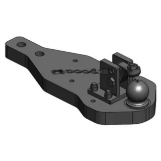Heavy Duty Drawbar K80® Valtra T4 144, 154, 174e, 194, 214, 234  009603640A11 Scharmüller