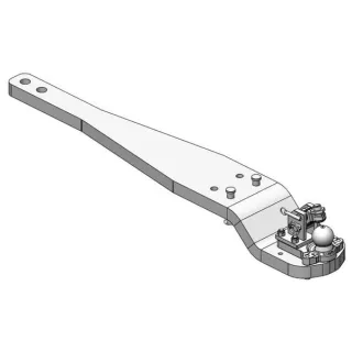 Lieljaudas sakabes stienis K80® JD 8RT 8320RT, 8345RT, 8370RT Kat. 3 gekröpft 009644020A17 Scharmüller