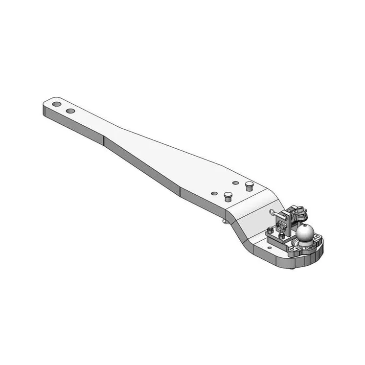 Lieljaudas sakabes stienis K80® JD 8RT 8320RT, 8345RT, 8370RT Kat. 3 gekröpft 009644020A17 Scharmüller