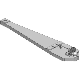 Lieljaudas sakabes stienis K80® JD 9000, 9020, 9030, 9R 009604073A17 Scharmüller