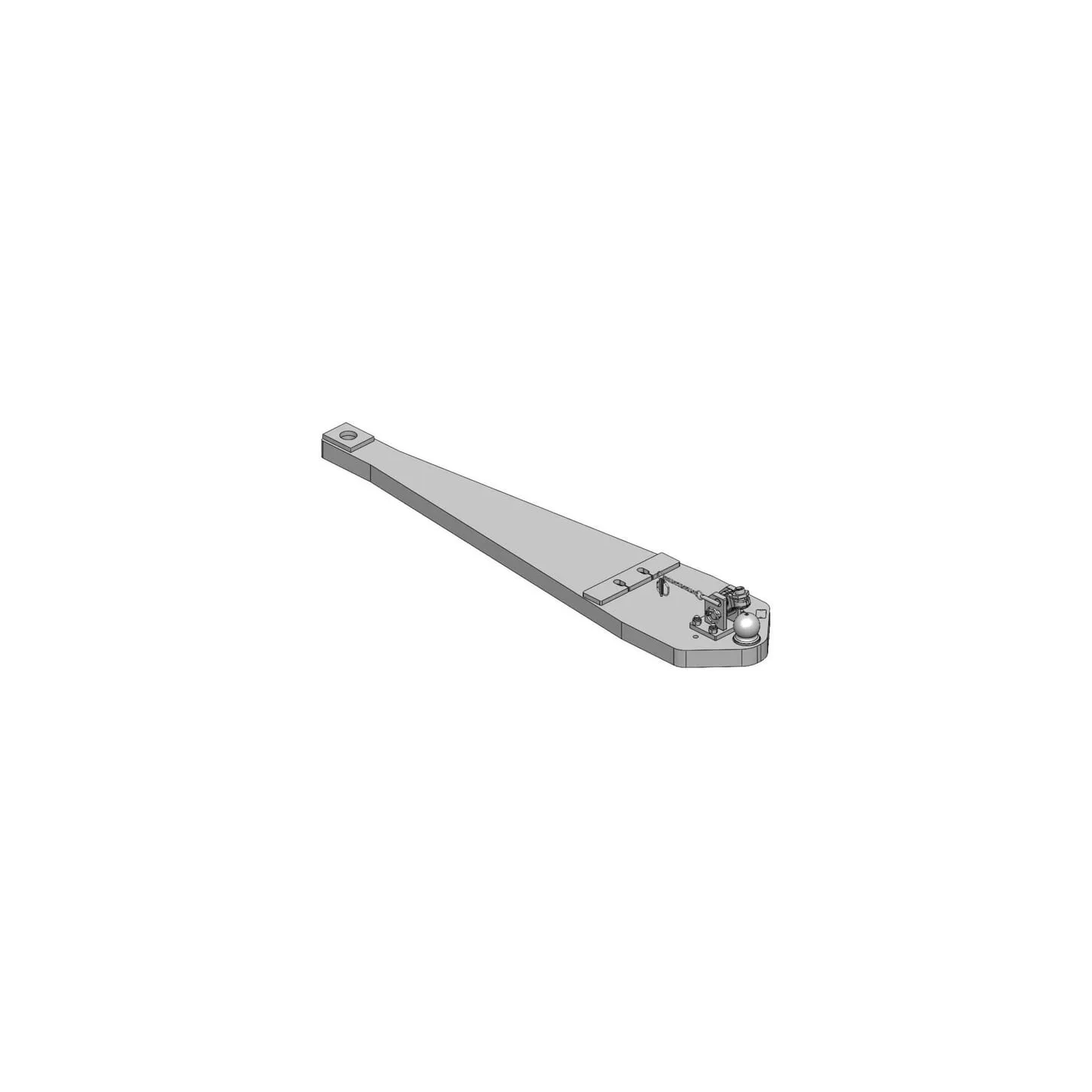 Lieljaudas sakabes stienis K80® JD 9000, 9020, 9030, 9R 009604073A17 Scharmüller