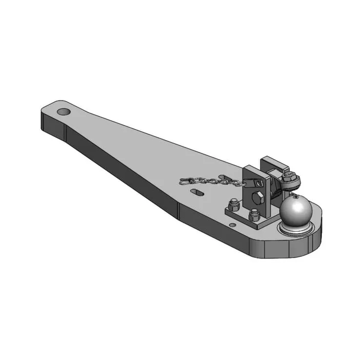 Heavy Duty Drawbar K80® Case Puma 185-240/ Steyr CVT 6185-6240 / NH-T7.270  009605974A02 Scharmüller