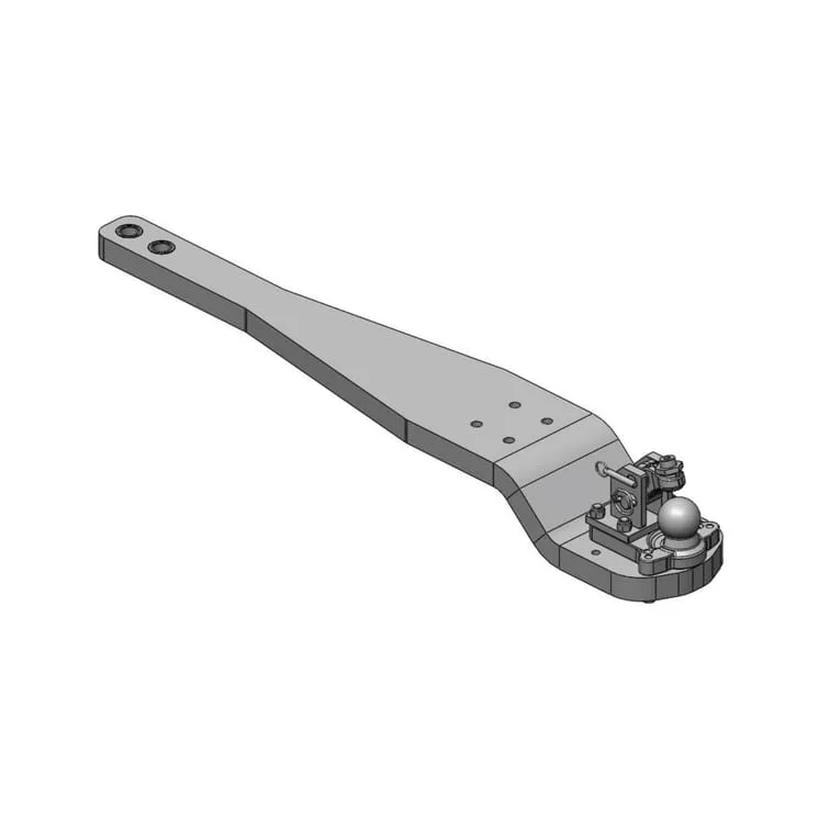 Lieljaudas sakabes stienis K80® JD 8RT 8320RT, 8345RT, 8370RT Kat. 4 gekröpft 009644030A17 Scharmüller 009644020A17