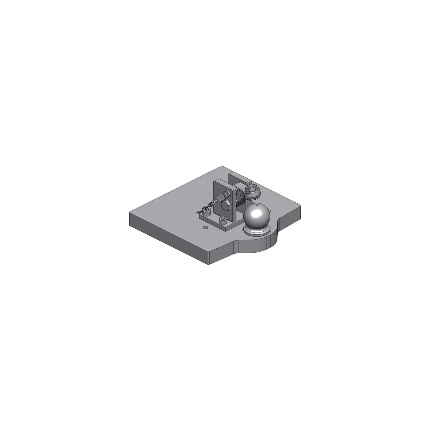 Pārnēsāšanas plāksne K80 009609100A01 Scharmüller 009609100