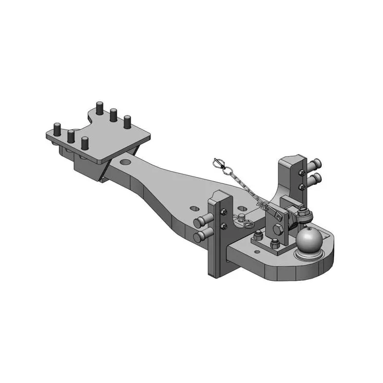 Lieljaudas sakabes stienis K80® JD 6230R, 6250R SET 009603880SETA17 Scharmüller