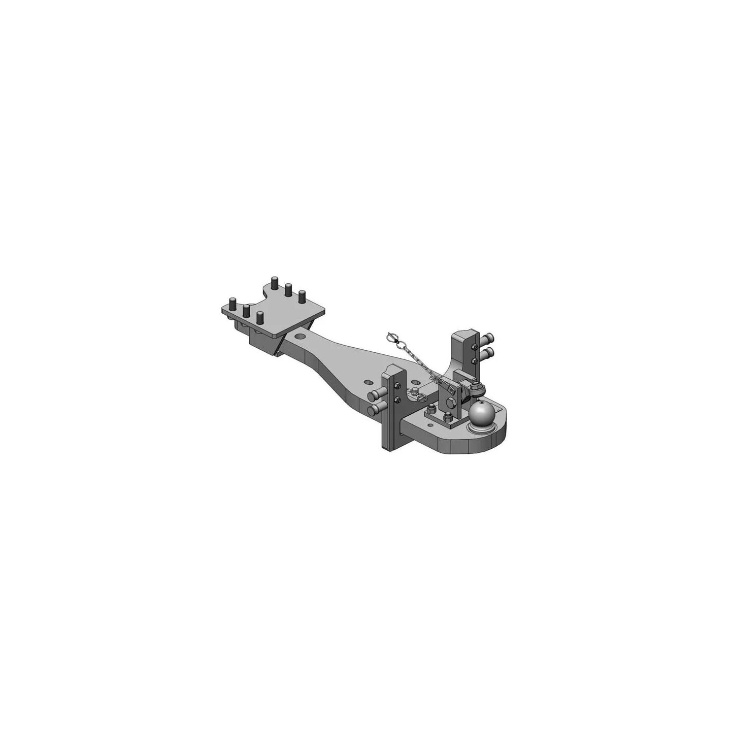 Lieljaudas sakabes stienis K80® JD 6230R, 6250R SET 009603880SETA17 Scharmüller