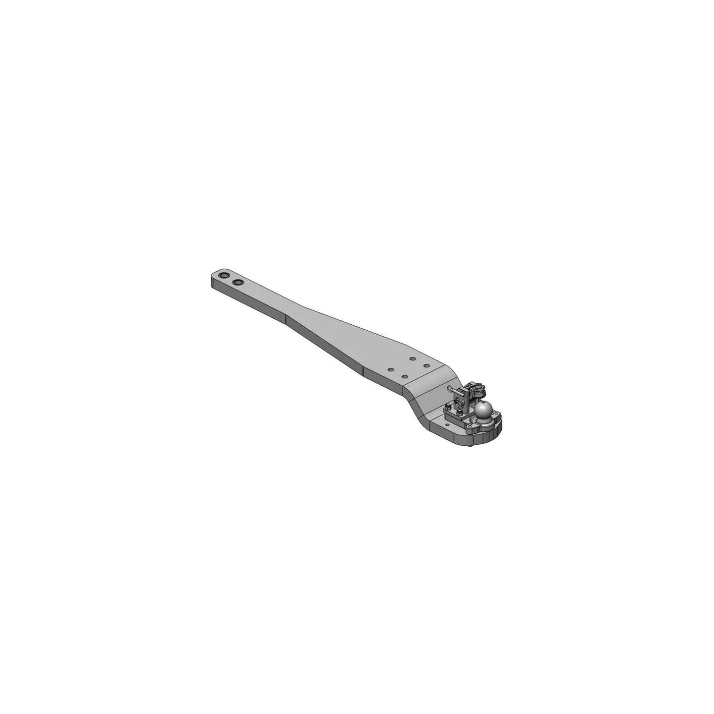 Heavy Duty Drawbar K80® JD 8R 8270R-8400R Cat. 4 gekröpft  009644010A17 Scharmüller