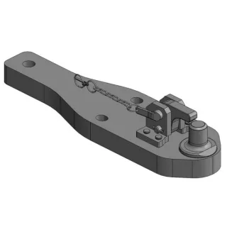 Lieljaudas sakabes stienis Pitonfix Claas Axion 810, 830, 850, 870 009614470A29 Scharmüller