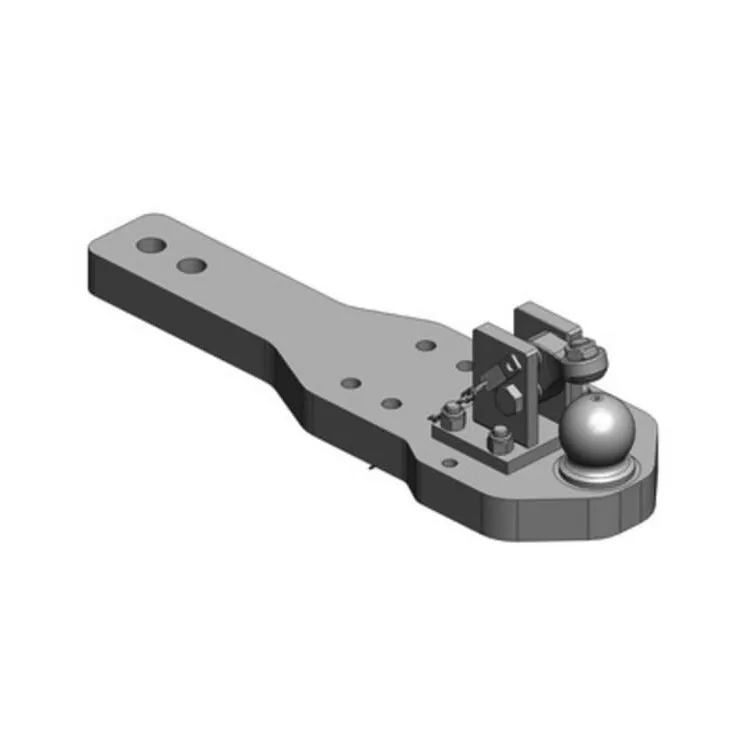 Heavy Duty Drawbar K80® Steyr CVT EcoTech 6130, 6145, 6160 4t  009605940A02 Scharmüller