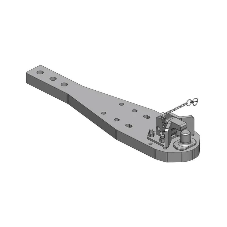 Heavy Duty Drawbar Pitonfix Steyr CVT / Case CVX / New Holland TVT  009612902A02 Scharmüller