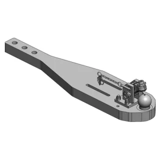 Heavy Duty Drawbar K80® Deutz TTV 9290, 9310, 9340  009603360A02 Scharmüller