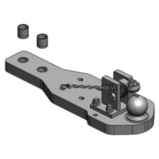 Heavy Duty Drawbar K80® NH-T6000 Delta, Plus / Steyr Profi / Case MXU  009605932A02 Scharmüller