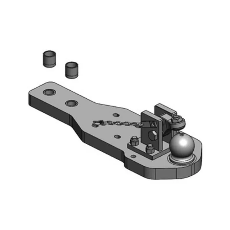 Heavy Duty Drawbar K80® NH-T6000 Delta, Plus / Steyr Profi / Case MXU  009605932A02 Scharmüller