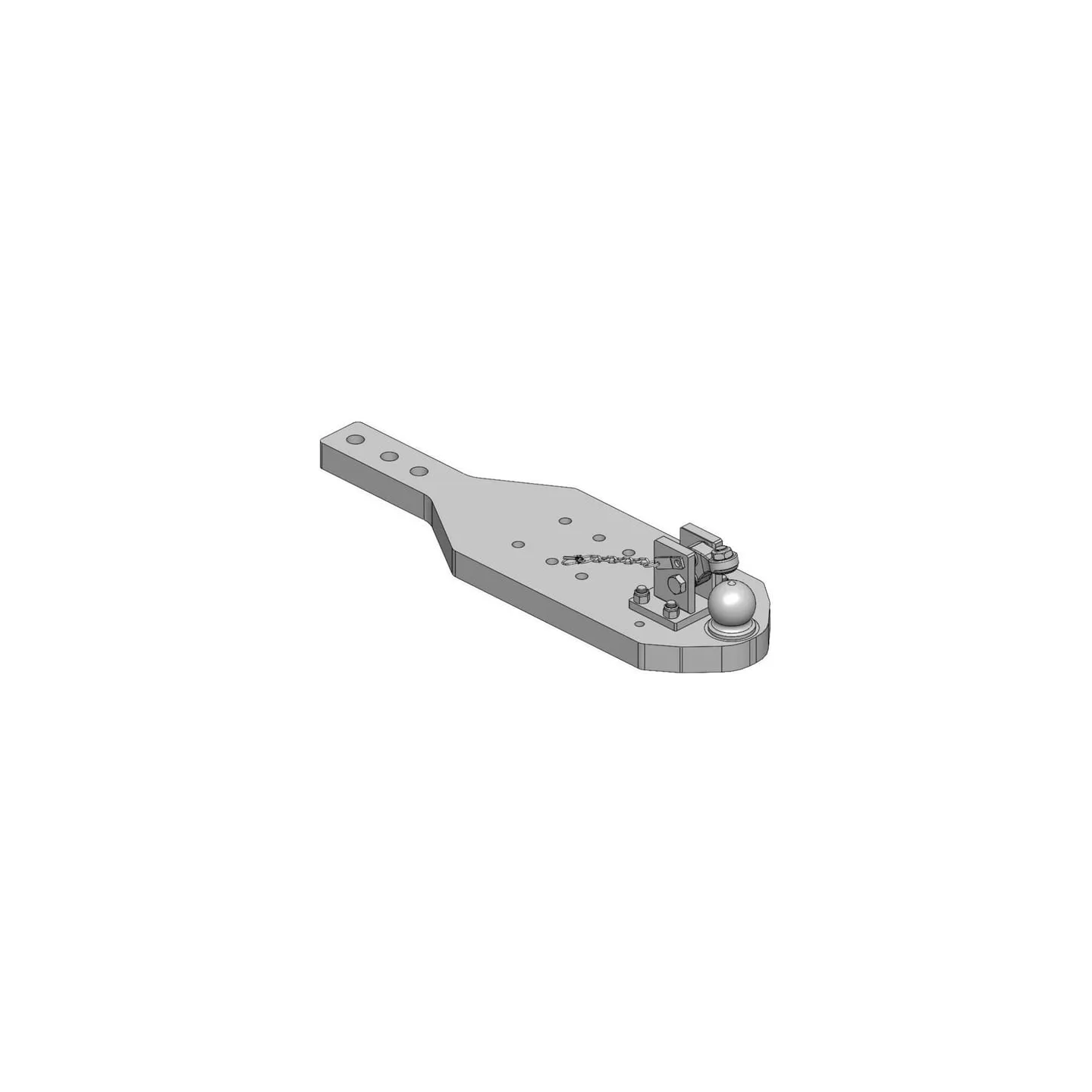 Heavy Duty Drawbar K80® Steyr CVT / Case CVX / New Holland TVT  009602903A02 Scharmüller