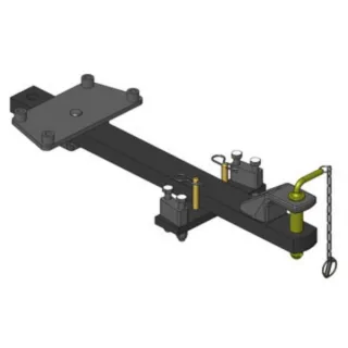 Drawbar NRS. Same Explorer / Deutz Agrofarm / Lamborghini R3  00819020A02 Scharmüller