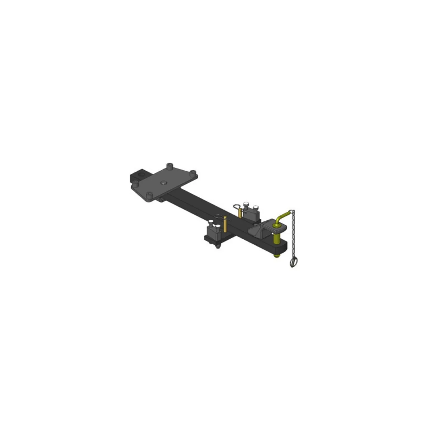 Drawbar NRS. Same Explorer / Deutz Agrofarm / Lamborghini R3  00819020A02 Scharmüller