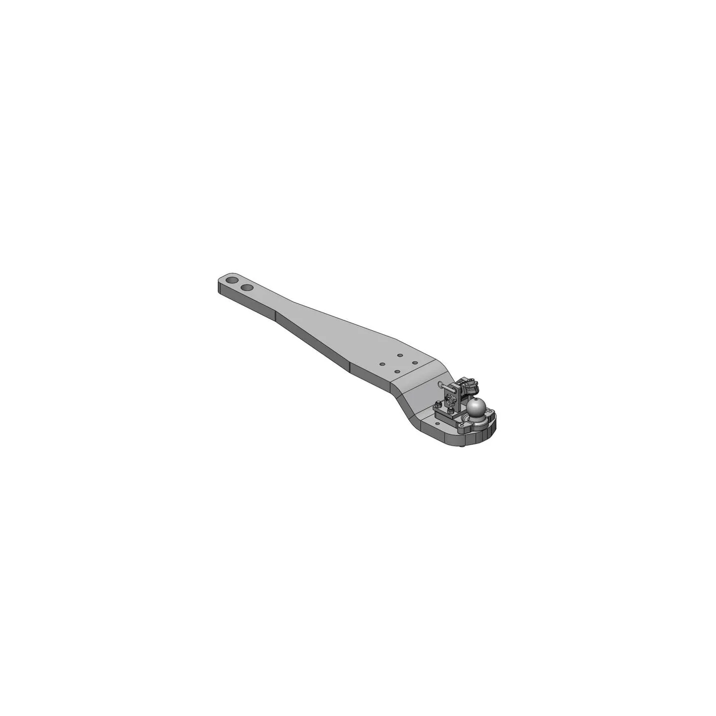 Lieljaudas sakabes stienis K80® JD 8R 8270R-8400R Cat. 3 gekröpft 009644040A17 Scharmüller