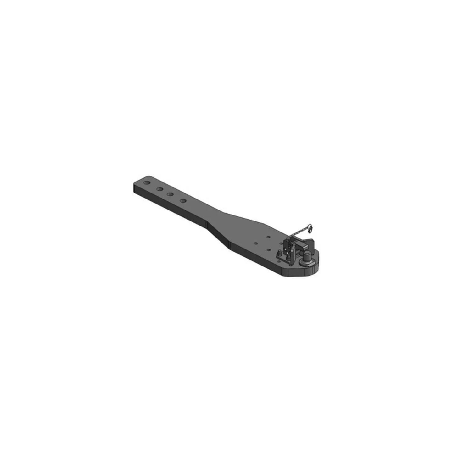 Lieljaudas jūgstieņa Pitonfix korpuss Magnum CVX 235-370 / NH T8.275-T8.420 009615995A02 Scharmüller