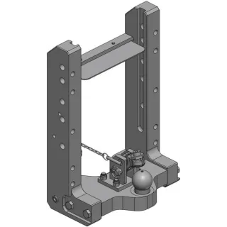 Ladder hitch K80 390 mm S 32  00160811A17 Scharmüller 00160800 00160800A17 00160810A17 VLE6214