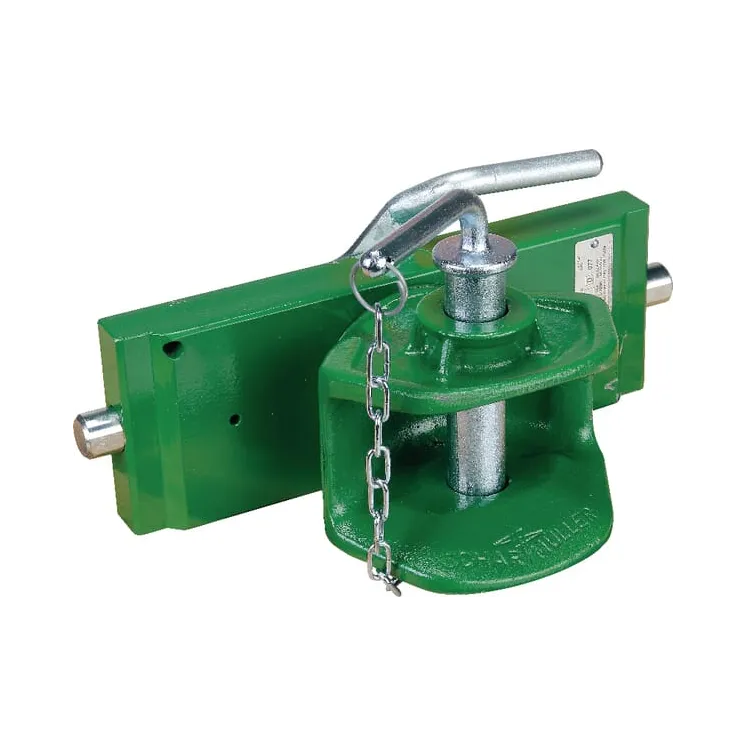 Trailer coupling 330 mm JD green  033305011A17 Scharmüller 033305012