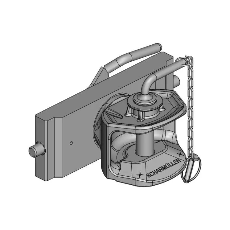 Piekabes sakabe 314 mm 03314501A02 Scharmüller 07314501 07314501A02 8004702
