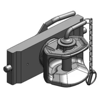 Clevis Types W330 S30 CBM K1 (31,5mm) 03329501A02 Scharmüller