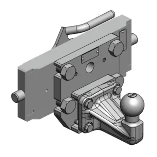 K50 tow ball coupler 310 mm  03731003A02 Scharmüller