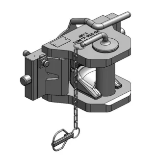 Vilkšanas cilpa W330 S32 Cat. D3 (50 mm) m. Spielbegrenzer DFS 033307031A02 Scharmüller