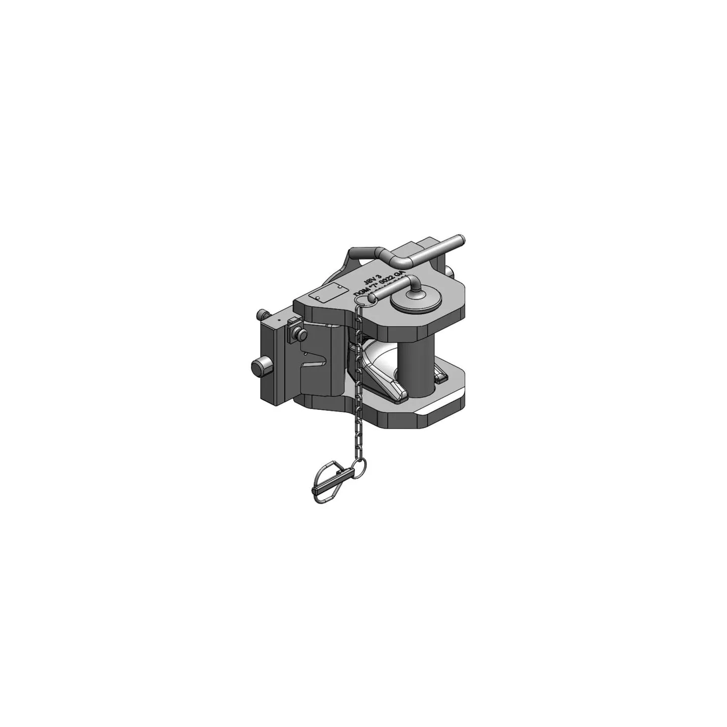 Towing Eye W330 S32 Cat. D3 (50mm) m. Spielbegrenzer DFS  033307031A02 Scharmüller