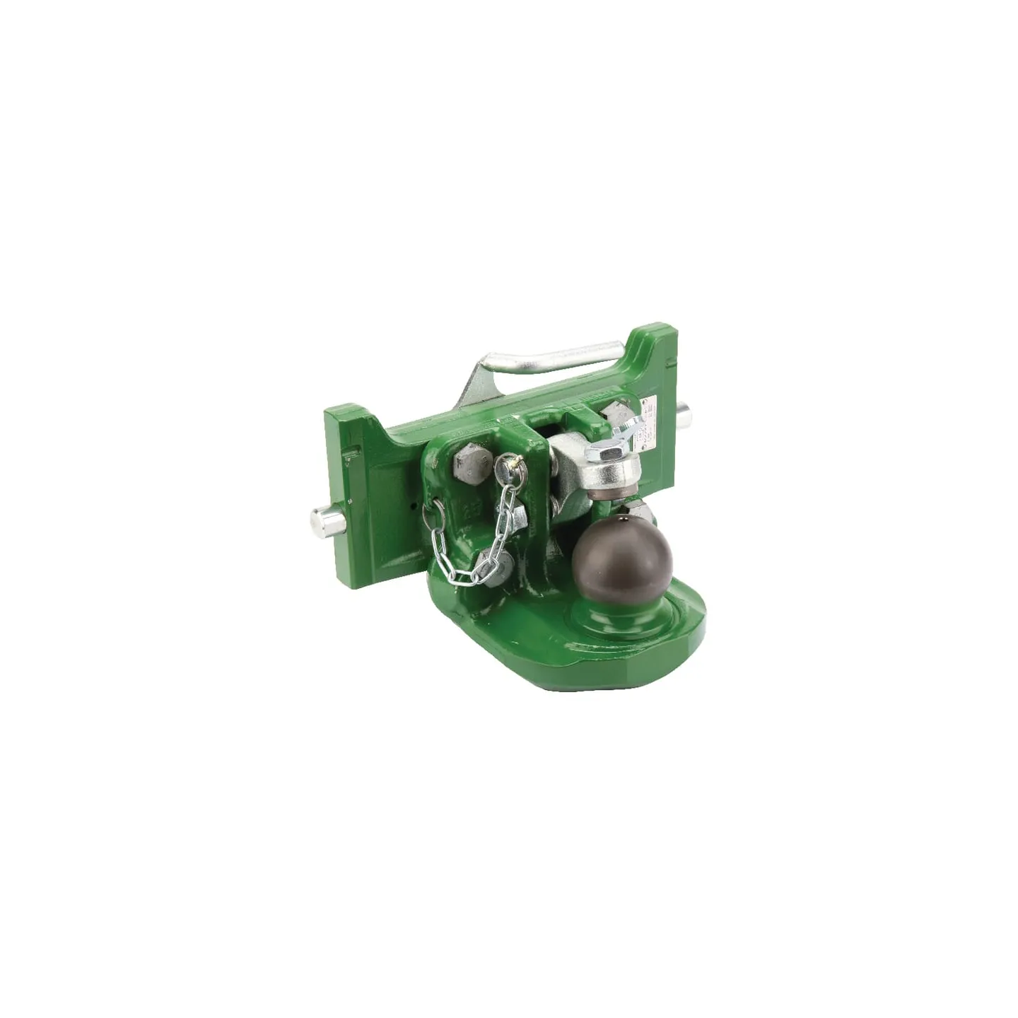 Tow ball coupler 80mm green  07633042A17 Scharmüller 076330421 VLE2449