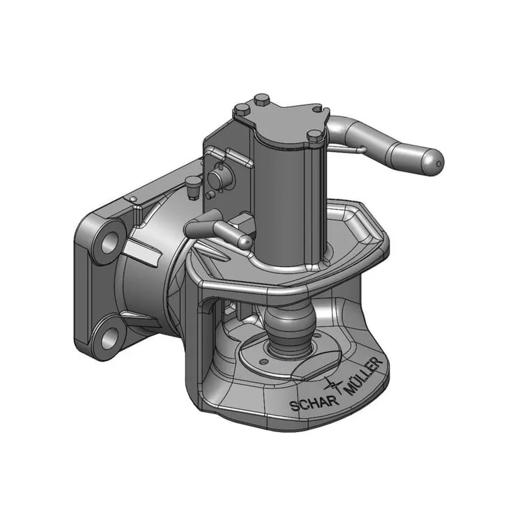 Clevis veidi 140x80 M16 K2 A11 (38mm) 05140302A02 Scharmüller