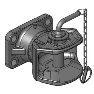 Clevis Types 140x80 M20 K1 (31,5mm) 05141501A02 Scharmüller
