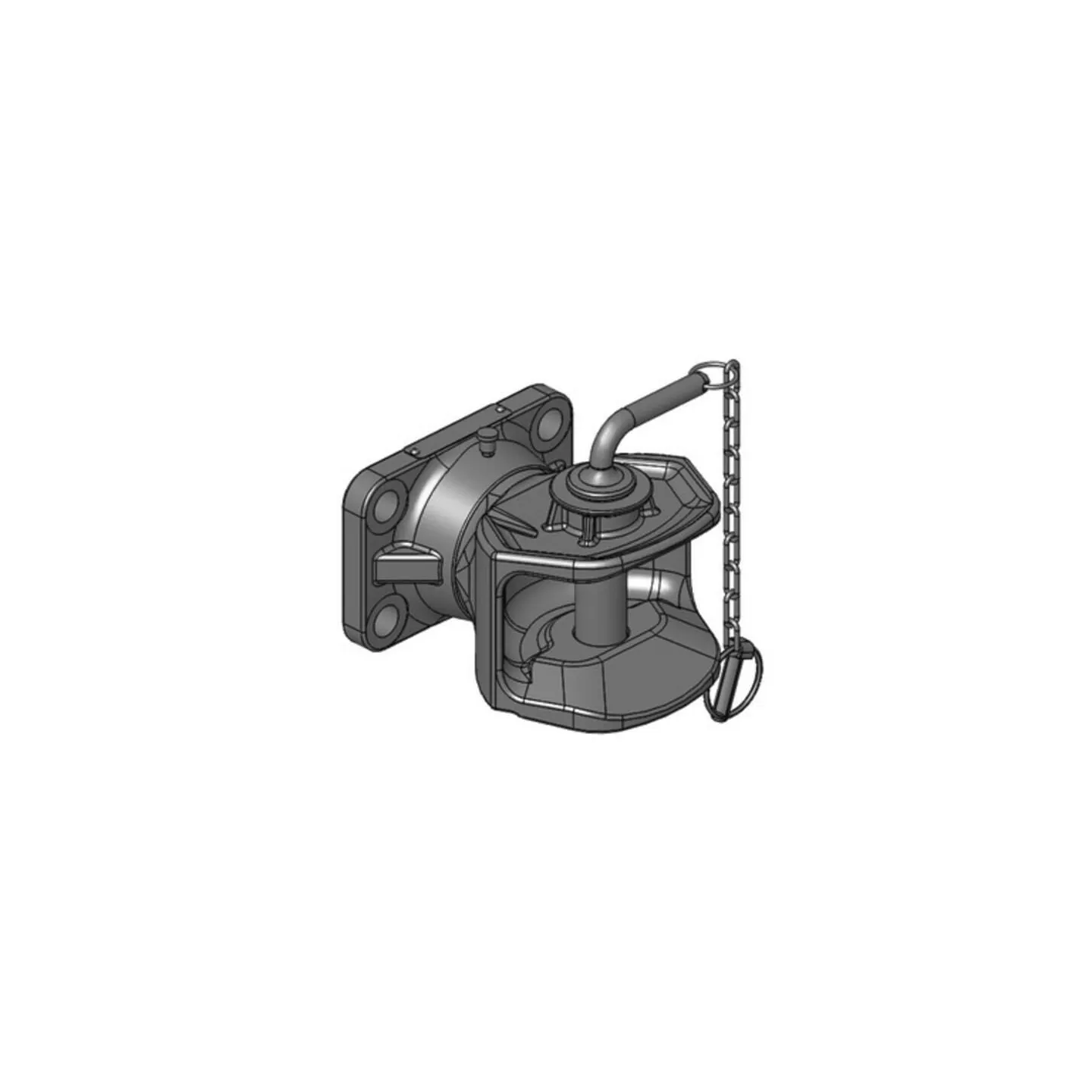Clevis Types 140x80 M20 K1 (31,5mm) 05141501A02 Scharmüller