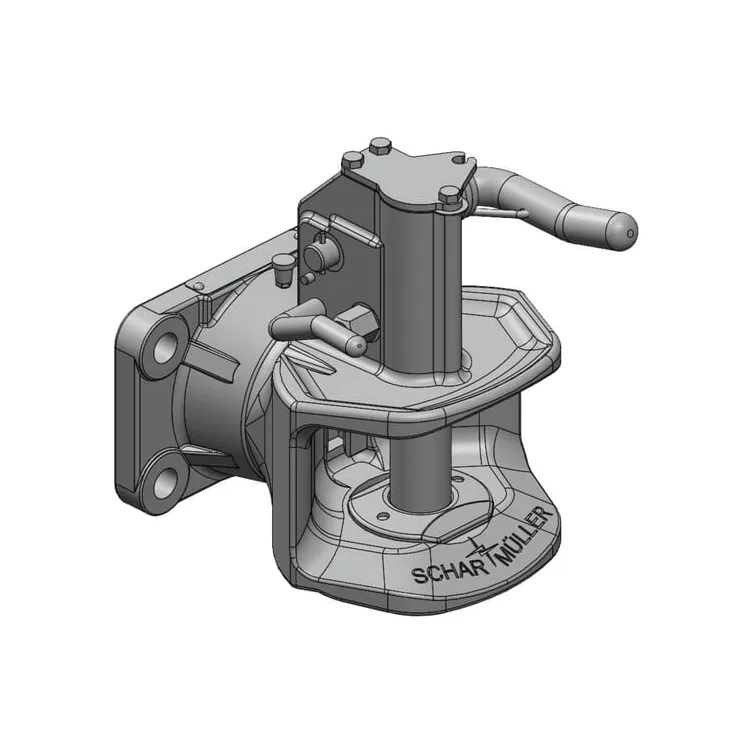 Clevis Types 140x80 M16 K2 A10 (31,5mm) 05140102A02 Scharmüller