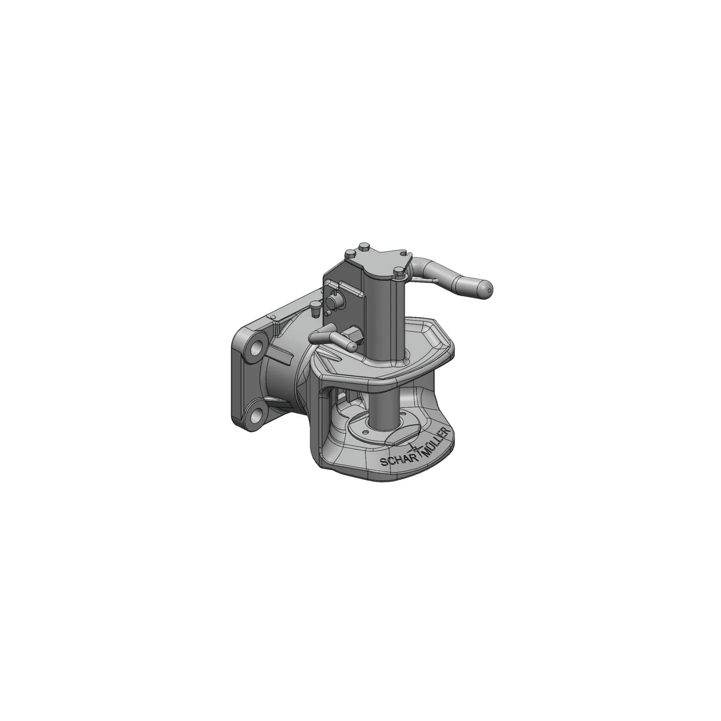 Clevis Types 140x80 M16 K2 A10 (31,5mm) 05140102A02 Scharmüller