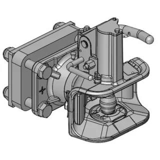 Clevis Types 160x100 M20 CH-I (38mm) Unimog 05509401A02 Scharmüller