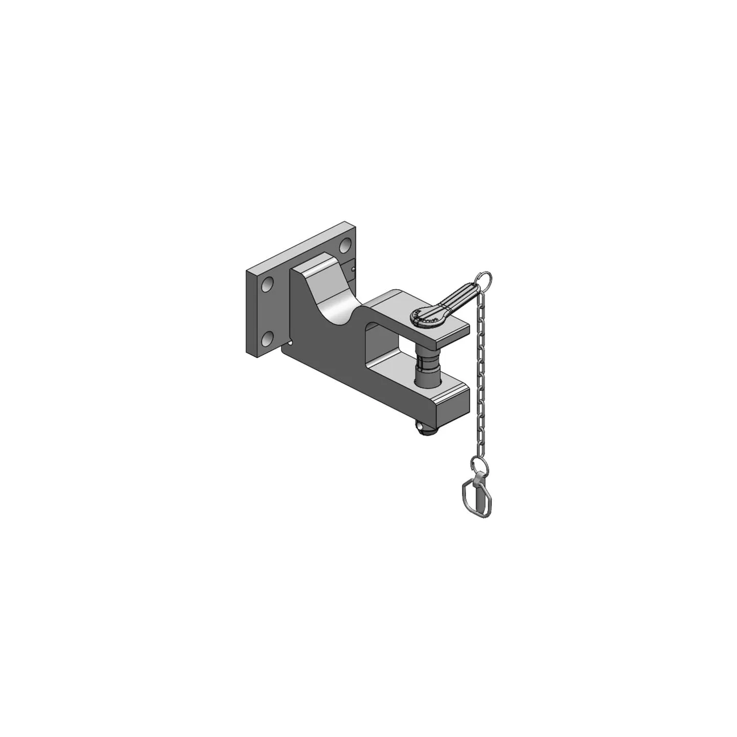 Drawbar flanged  05141701A02 Scharmüller 00833000 00833000A02