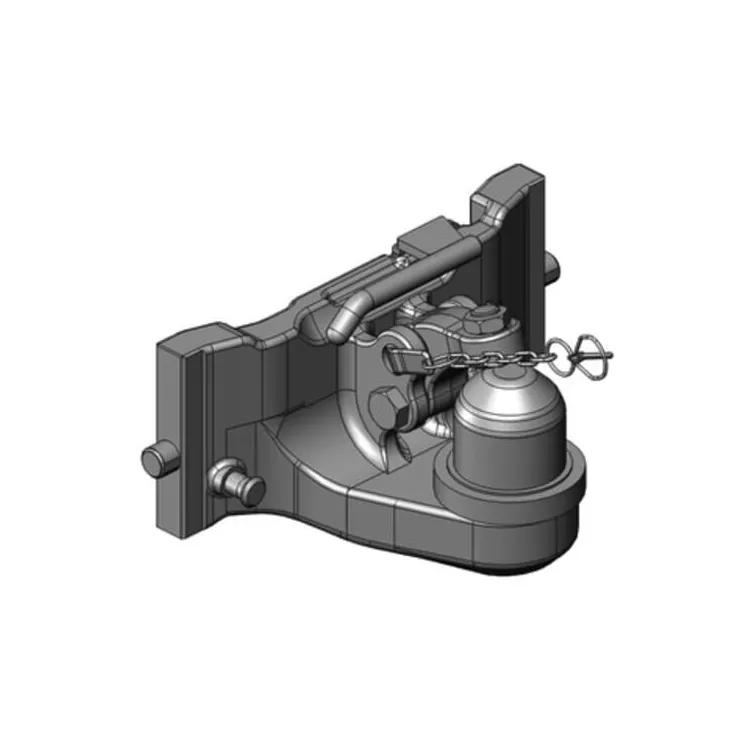 Tow ball coupler K80 390 mm  05639064A02 Scharmüller